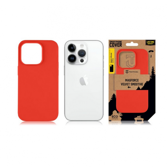Tactical MagForce Velvet Smoothie Skal till Apple iPhone 14 Pro Chilli