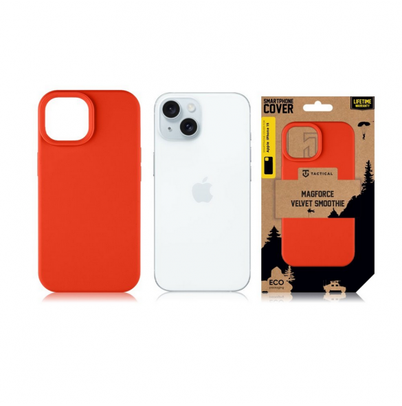 Tactical MagForce Velvet Smoothie Skal till Apple iPhone 15 Chilli