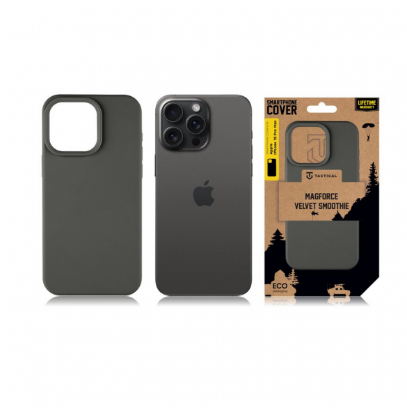 Tactical MagForce Velvet Smoothie Skal till Apple iPhone 15 Pro Max Bazooka