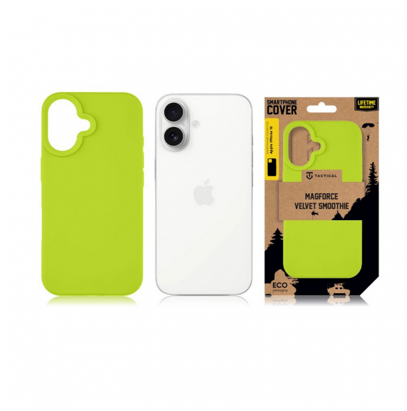 Tactical MagForce Velvet Smoothie Skal till Apple iPhone 16 Avocado