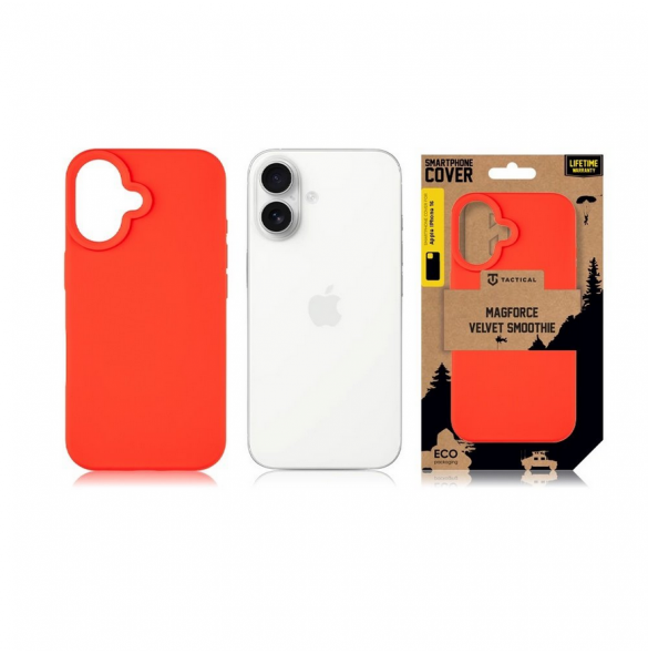 Tactical MagForce Velvet Smoothie Skal till Apple iPhone 16 Chili