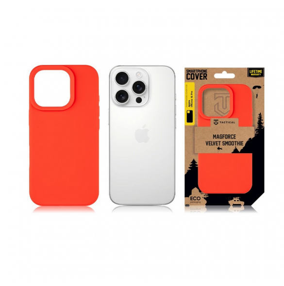Tactical MagForce Velvet Smoothie Skal till Apple iPhone 16 Pro Chilli