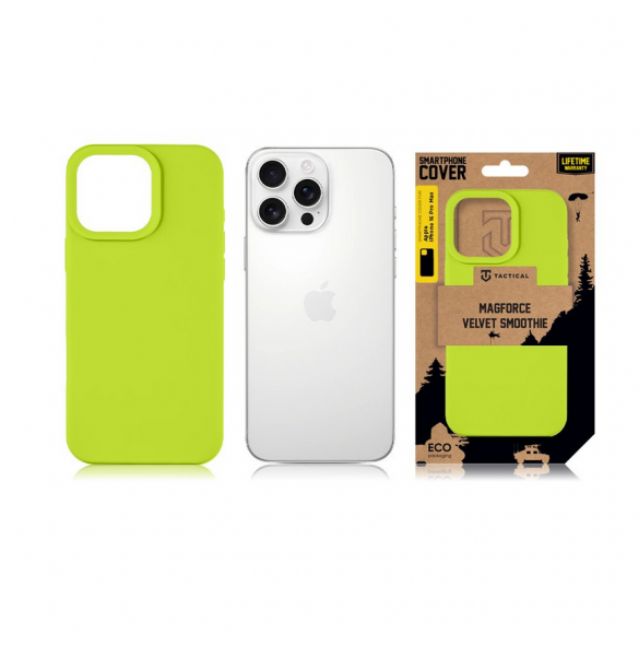 Tactical MagForce Velvet Smoothie Skal till Apple iPhone 16 Pro Max Avocado