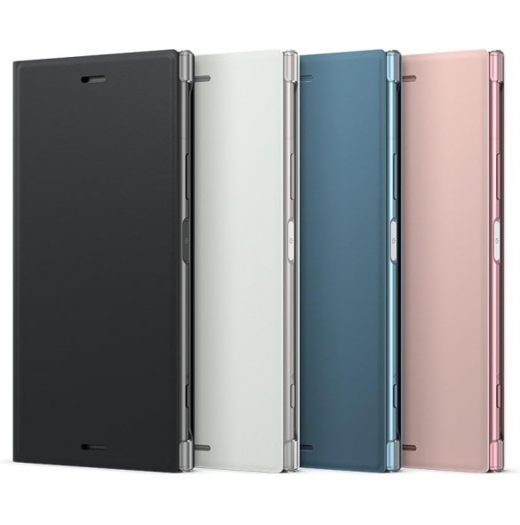 Sony Style Cover Stand SCSG50 Bokomslag till Xperia XZ1, Svart