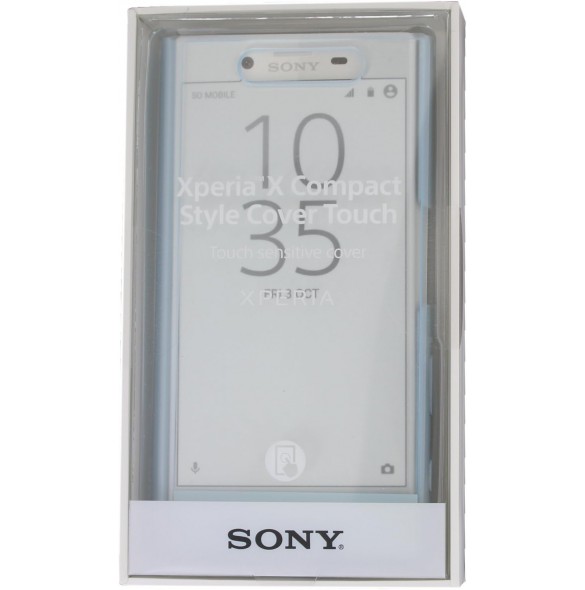 Sony 1304-4701 Style Cover Touch SCTF20 för Xperia X Compact blå