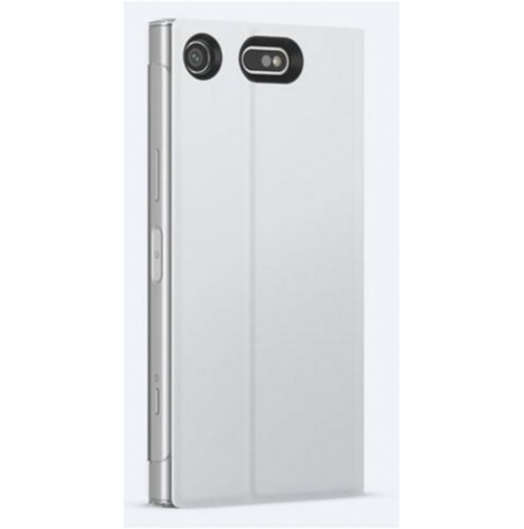 Sony "Style Cover Stand SCSG60" bokomslag till Xperia XZ1 Compact, vit