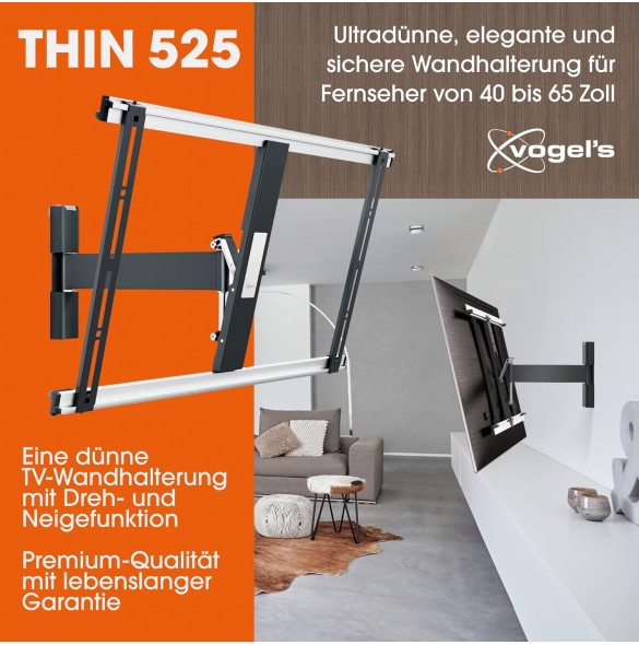 Vogel's THIN 525 TV väggfäste för 102-165 cm (40-65 tum) TV