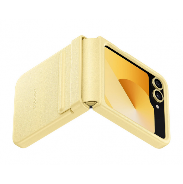 EF-VF741PYE Samsung KindSuit-fodral för Galaxy Z Flip 6 Gul
