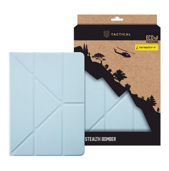 Tactical Stealth Bomber Case Universal för 9'-11' tabletter Foggy Blue
