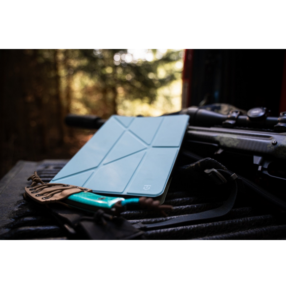 Tactical Stealth Bomber Case Universal för 9'-11' tabletter Foggy Blue