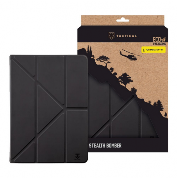 Tactical Stealth Bomber Case Universal för 9'-11' tabletter Svart
