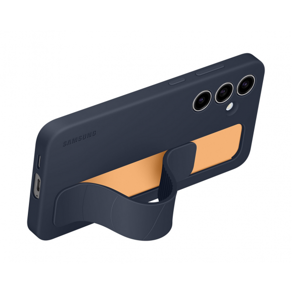 EF-GS721CNE Samsung Standing Grip Cover för Galaxy S24 FE Blå Svart