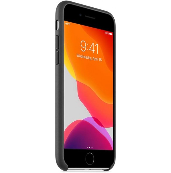 MXYM2ZM/A Apple läderfodral för iPhone 7/8/SE2020/SE2022 Svart
