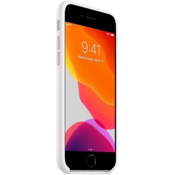 MXYJ2ZM/A Apple Silikonskal för iPhone 7/8/SE2020/SE2022 Vit