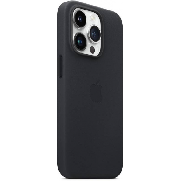 MPPM3FE/A Apple Leather Magsafe Skal för iPhone 14 Pro Max Midnight