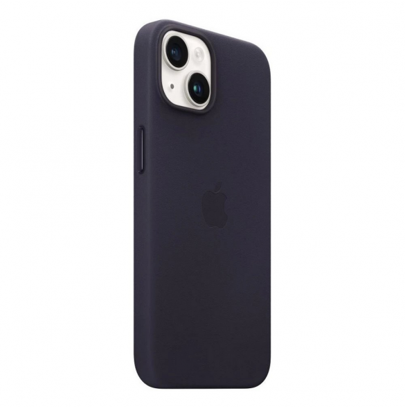 MPP63ZM/A Apple Leather Magsafe Skal för iPhone 14 Ink