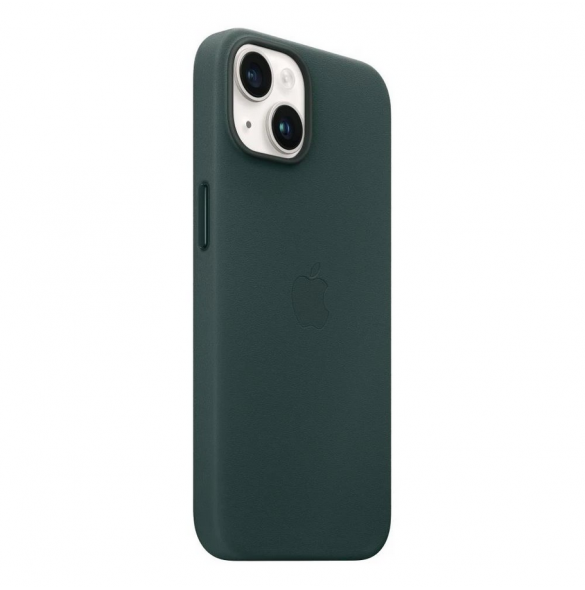 MPP53FE/A Apple Leather Magsafe Skal till iPhone 14 Forest Green