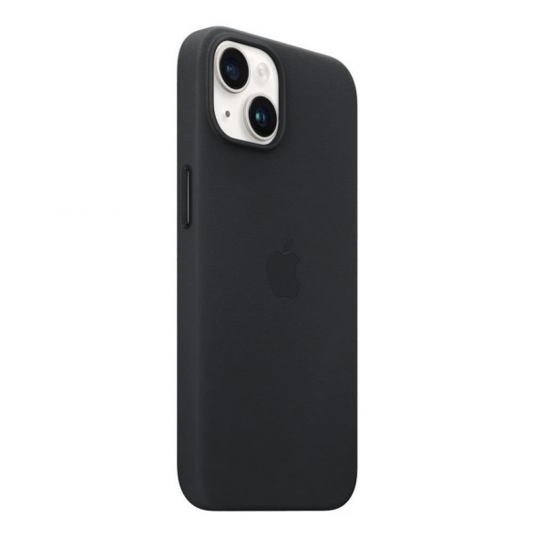 MPP43FE/A Apple Leather Magsafe Skal för iPhone 14 Midnight