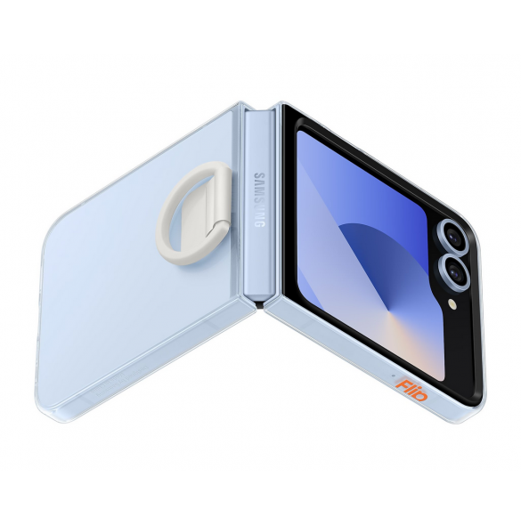 EF-QF741CTE Samsung Clear Cover för Galaxy Z Flip 6 Transparent