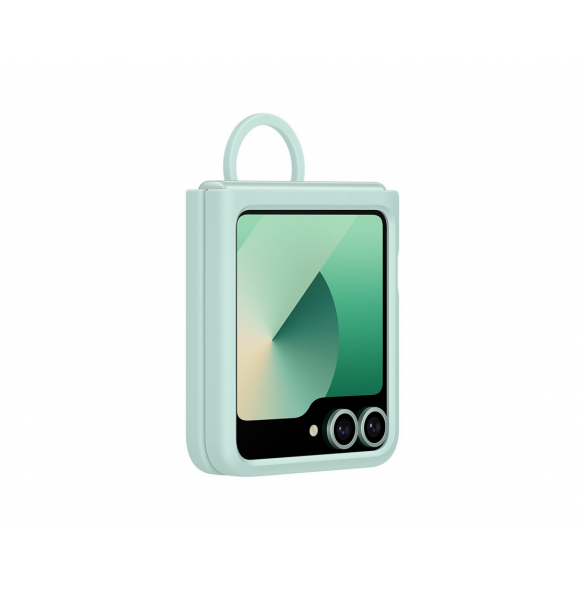 EF-PF741TME Samsung silikonskydd med ring för Galaxy Z Flip 6 Mint