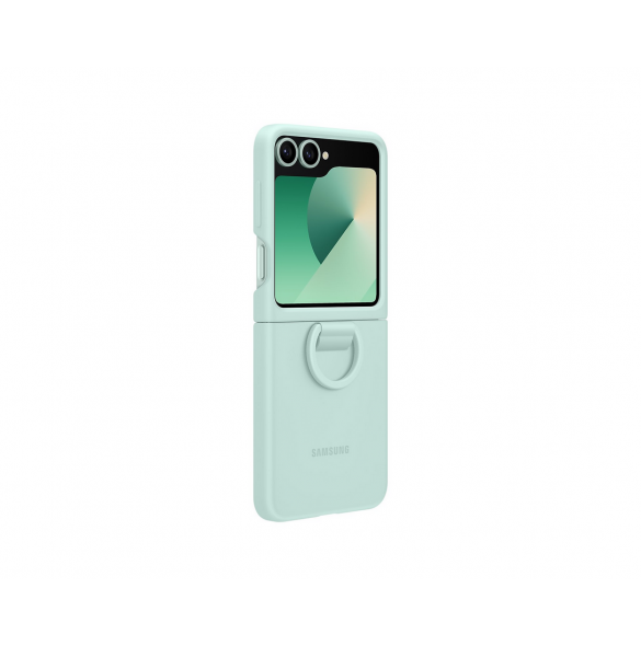 EF-PF741TME Samsung silikonskydd med ring för Galaxy Z Flip 6 Mint