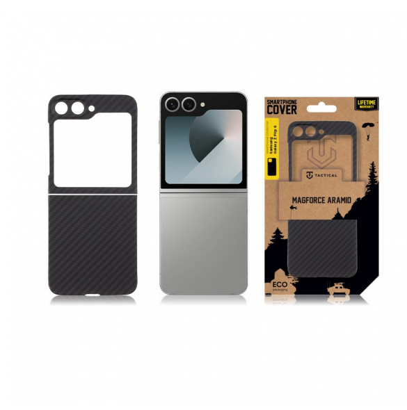 Tactical MagForce Aramid Skal till Samsung Galaxy Z Flip 6 Svart
