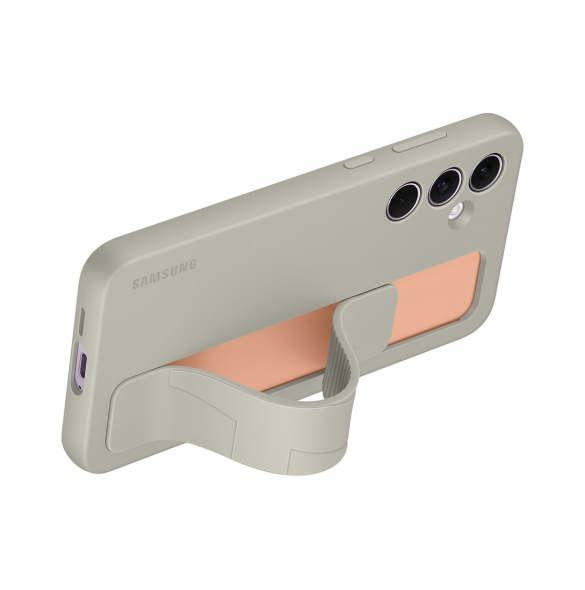 EF-GA556TJE Samsung Standing Grip Cover för Galaxy A55 5G Grå