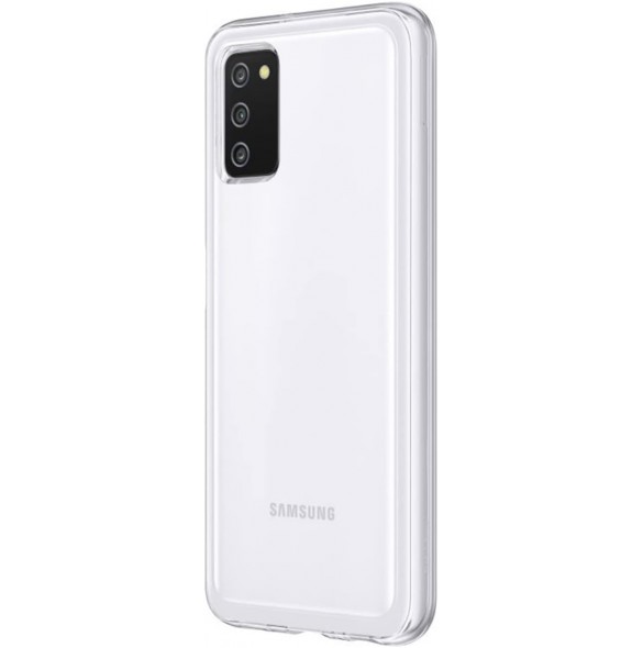 Samsung Galaxy A03s Soft Clear Cover Klar - EF-QA038TTE