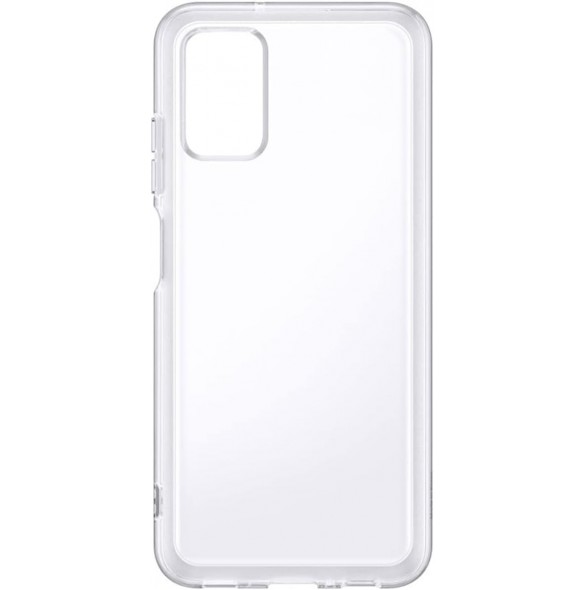 Samsung Galaxy A03s Soft Clear Cover Klar - EF-QA038TTE