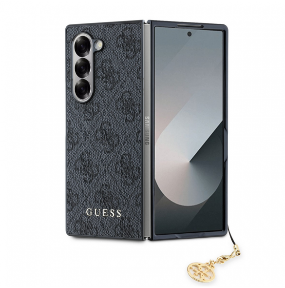 Guess 4G charmfodral till Samsung Galaxy Z Fold 6 Grå