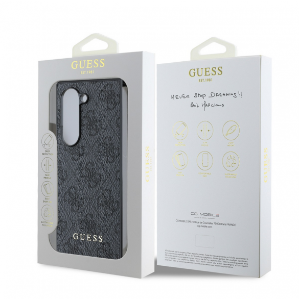 Guess 4G charmfodral till Samsung Galaxy Z Fold 6 Grå