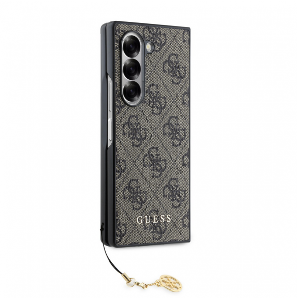 Guess 4G berlockfodral till Samsung Galaxy Z Fold 6 Brun