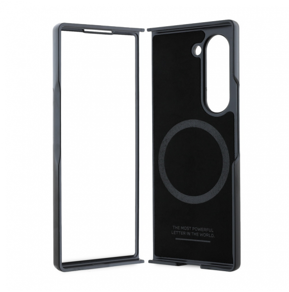 BMW M PU Carbon Blue Line Fodral till Samsung Galaxy Z Fold 6 Svart