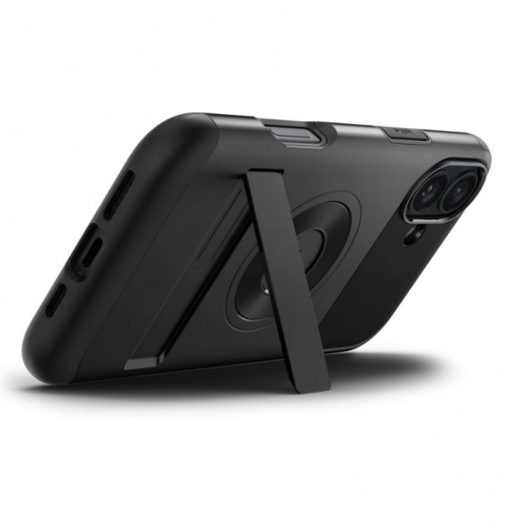 Spigen Slim Armor MagSafe iPhone 16 Fodral - Svart