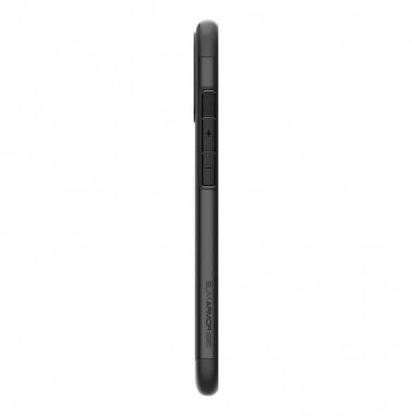 Spigen Slim Armor MagSafe iPhone 16 Fodral - Svart