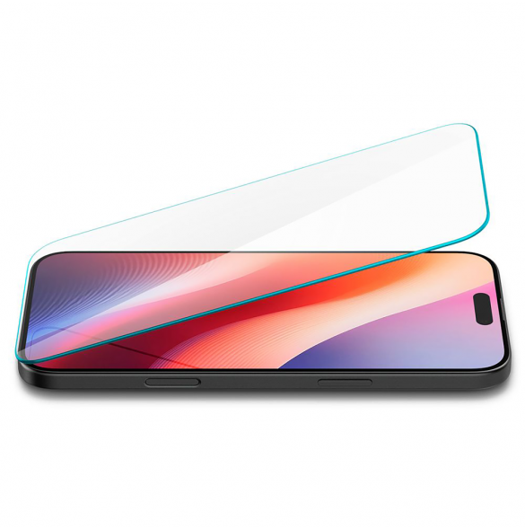 Spigen Glas.tR Smal härdat glas för iPhone 15/16