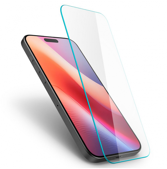 Spigen Glas.tR Smal härdat glas för iPhone 15/16