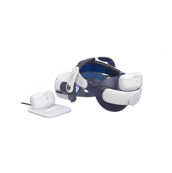 BoboVR M2+ 2 dragavlastningsrem för Meta Quest 2 + 2x B2 batteri + BD2 laddstation