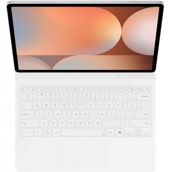 EF-DX925UWE Samsung Book Tangentbordsfodral för Galaxy Tab S9+/S9 FE+/S10+ Vit
