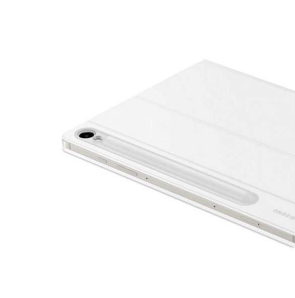 EF-DX725UWE Samsung Book Tangentbordsfodral för Galaxy Tab S9/S9 FE Vit