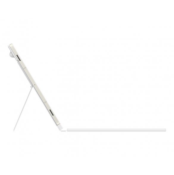 EF-DX725UWE Samsung Book Tangentbordsfodral för Galaxy Tab S9/S9 FE Vit