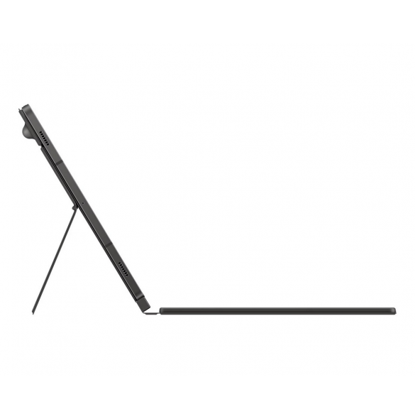 EF-DX725UBE Samsung Book Tangentbordsfodral för Galaxy Tab S9/S9 FE Svart