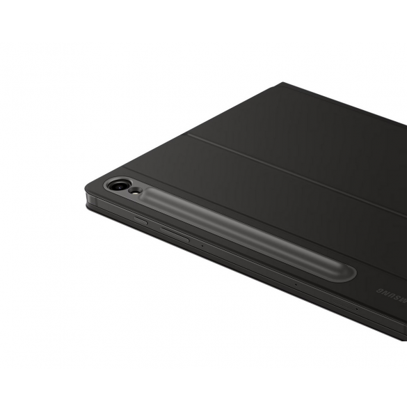 EF-DX725UBE Samsung Book Tangentbordsfodral för Galaxy Tab S9/S9 FE Svart