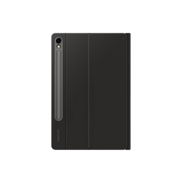 EF-DX725UBE Samsung Book Tangentbordsfodral för Galaxy Tab S9/S9 FE Svart