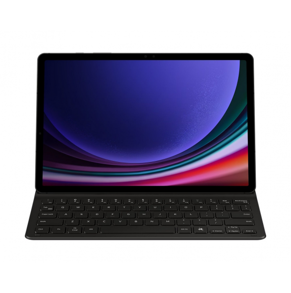 EF-DX720UBE Samsung Book Keyboard Slim Case för Galaxy Tab S9/S9 FE Svart