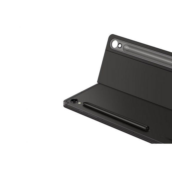 EF-DX720UBE Samsung Book Keyboard Slim Case för Galaxy Tab S9/S9 FE Svart