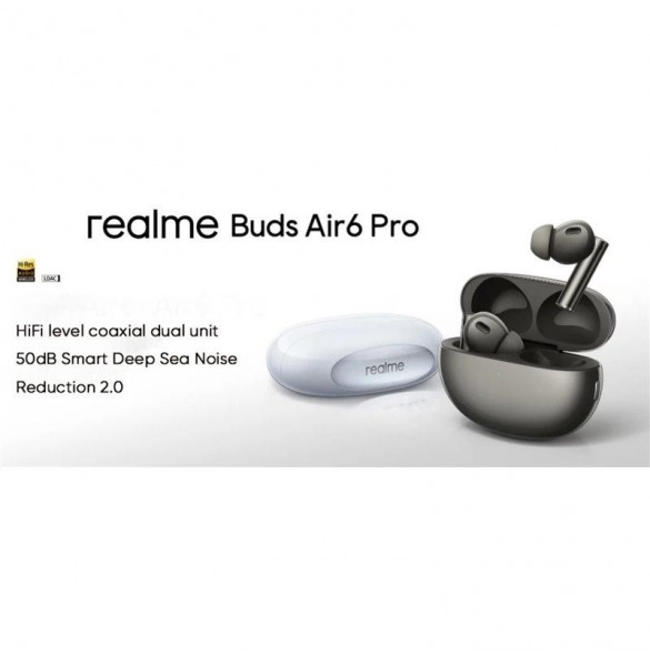 Realme Buds Air 6 Pro Svart