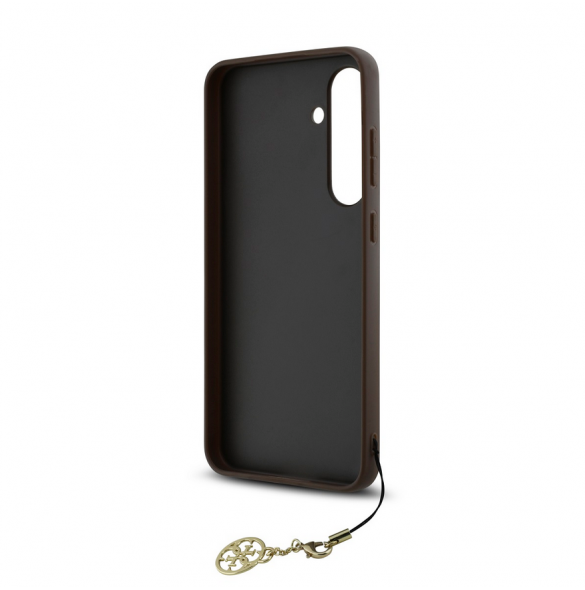 Guess 4G berlockfodral till Samsung Galaxy S24 FE Brun