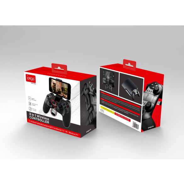 iPega 9076 2,4 GHz Bluetooth Gamepad Fortnite Android/iOS/PS3/PS4/PC/Android TV/N-Switch