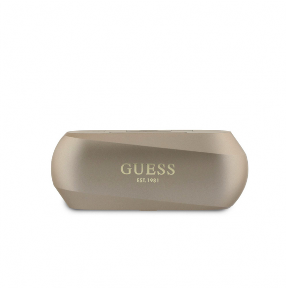 Guess långsträckta metalliska ENC TWS trådlösa hörlurar guld